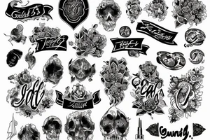 Ga city black iran tattoo idea