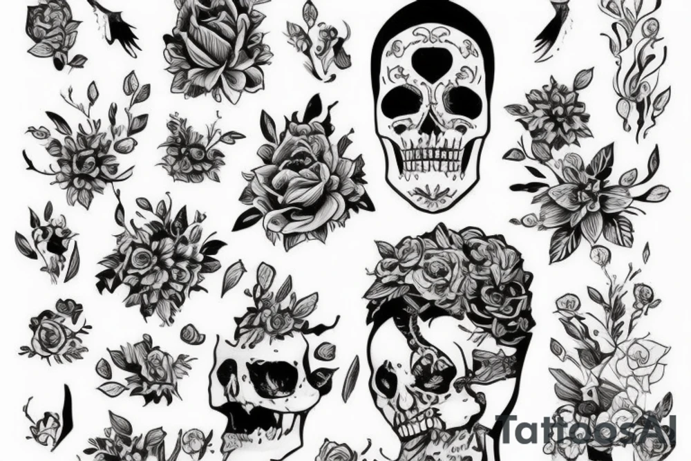 Змея с крыльями и глазом бога Гора tattoo idea