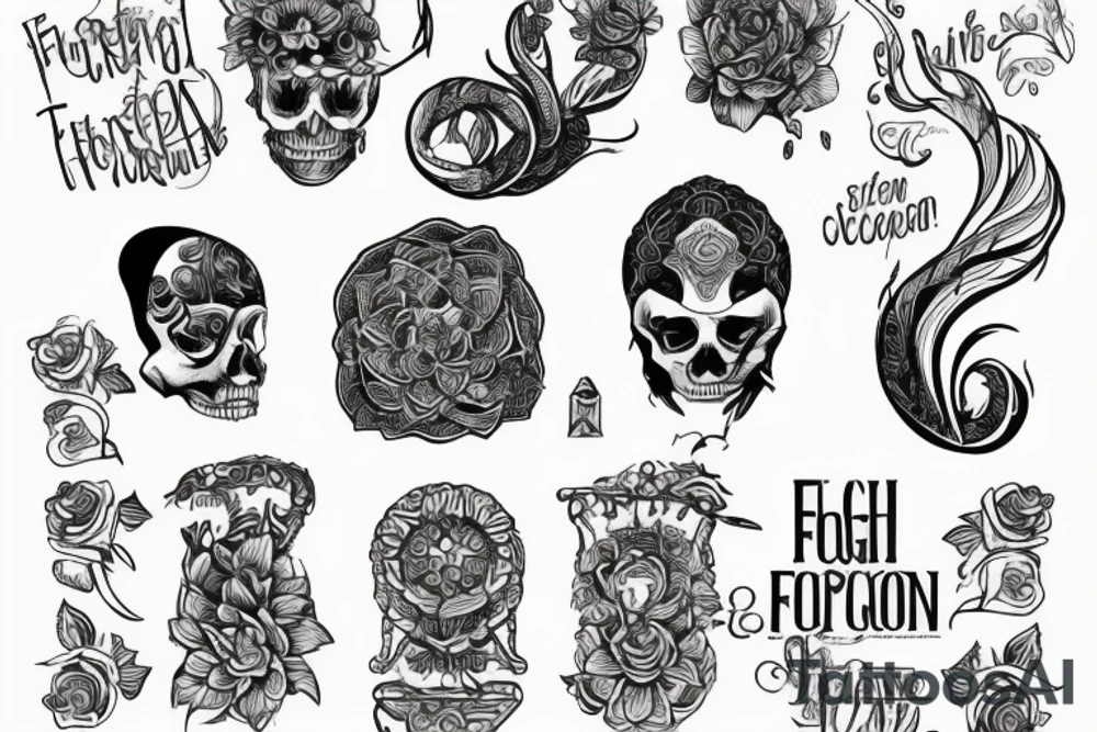 Журавли на фоне японская собака фуу tattoo idea