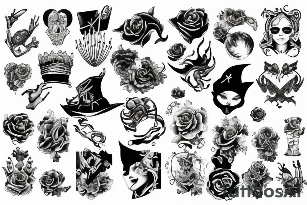 Power style tattoo idea