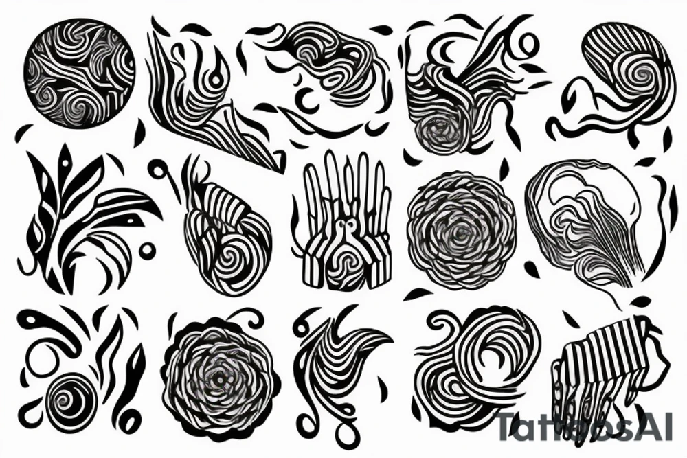 Simple and beautiful lines for wrists, forearms, neck and fingers tattoo idea