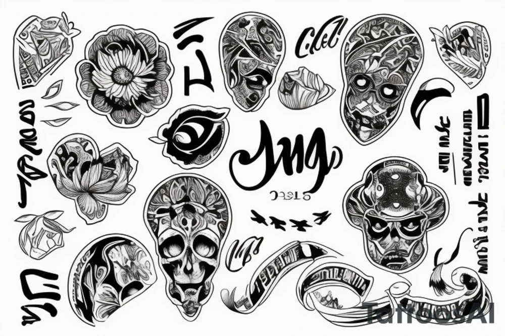 Змея с крыльями tattoo idea