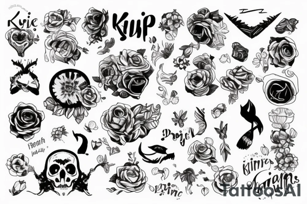 Змея с крыльями tattoo idea