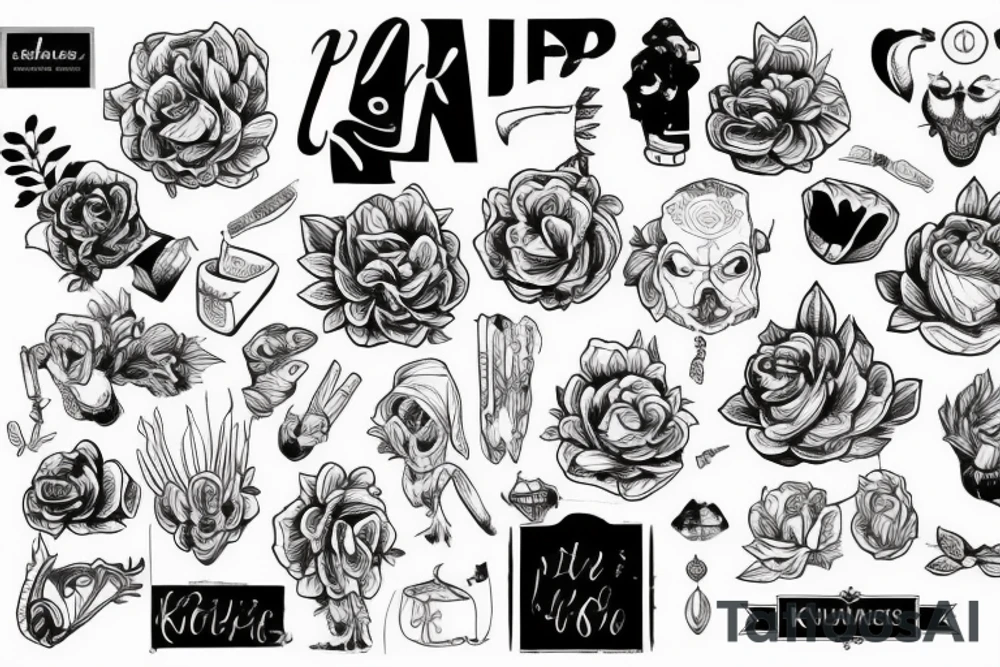 Змея с крыльями tattoo idea