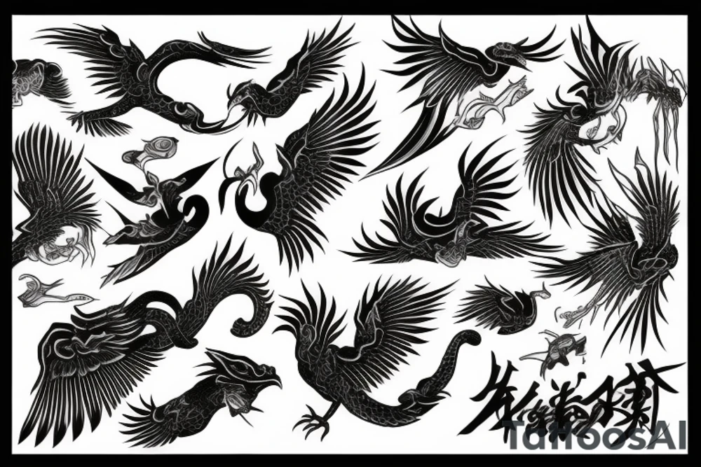 Phenix tattoo idea