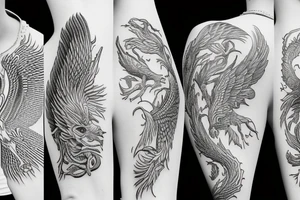 Phenix tattoo idea