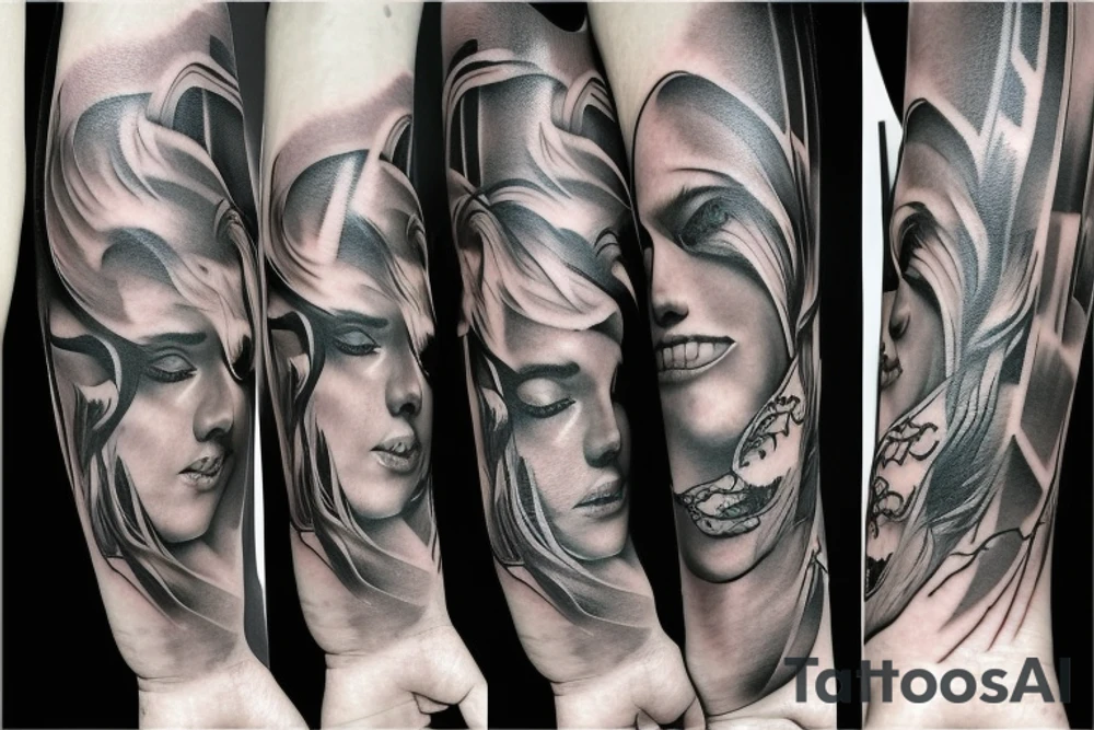 Power style tattoo idea