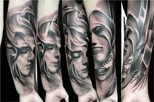 Power style tattoo idea