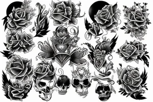 Power style tattoo idea