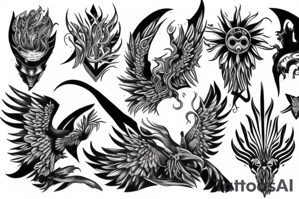 Phenix tattoo idea