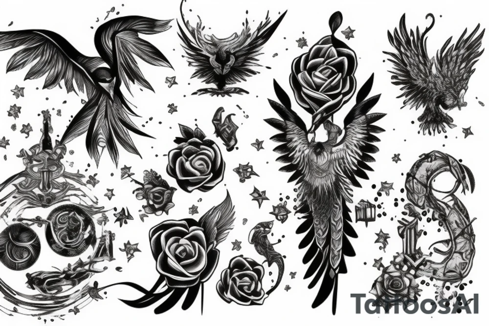 Phenix tattoo idea