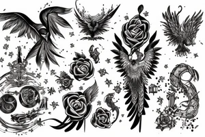 Phenix tattoo idea