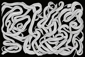 Lines running through the body like vines or a disease tattoo idea
