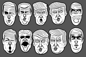 donald trump tattoo idea