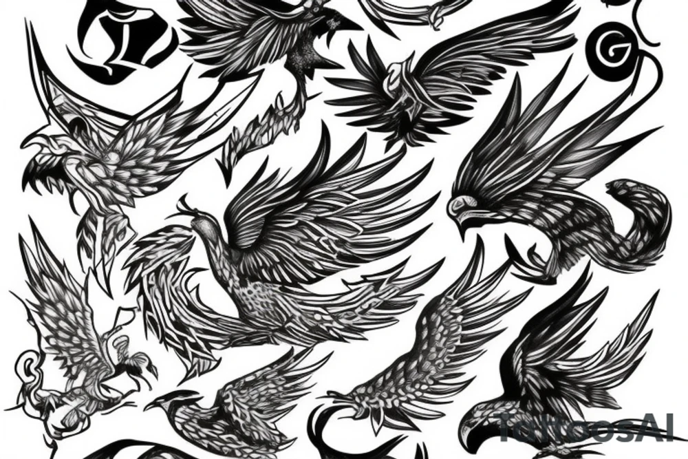 Phenix tattoo idea