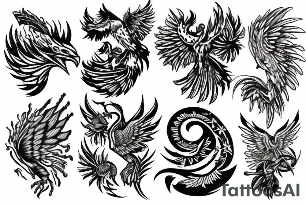 Phenix tattoo idea