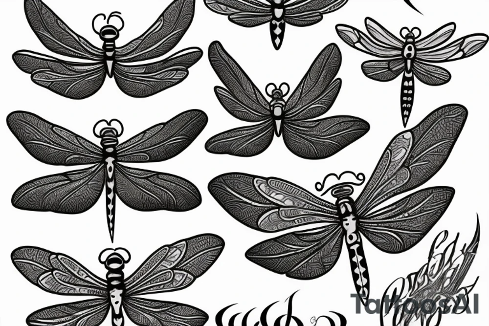 dragonfly tattoo idea