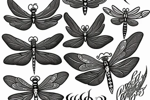 dragonfly tattoo idea