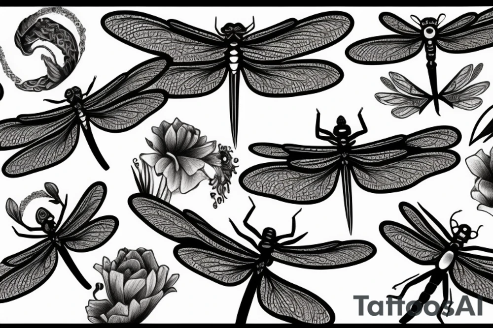 dragonfly tattoo idea