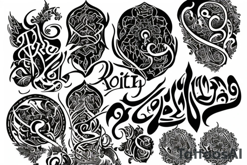 a poet from Khayyam tattoo idea