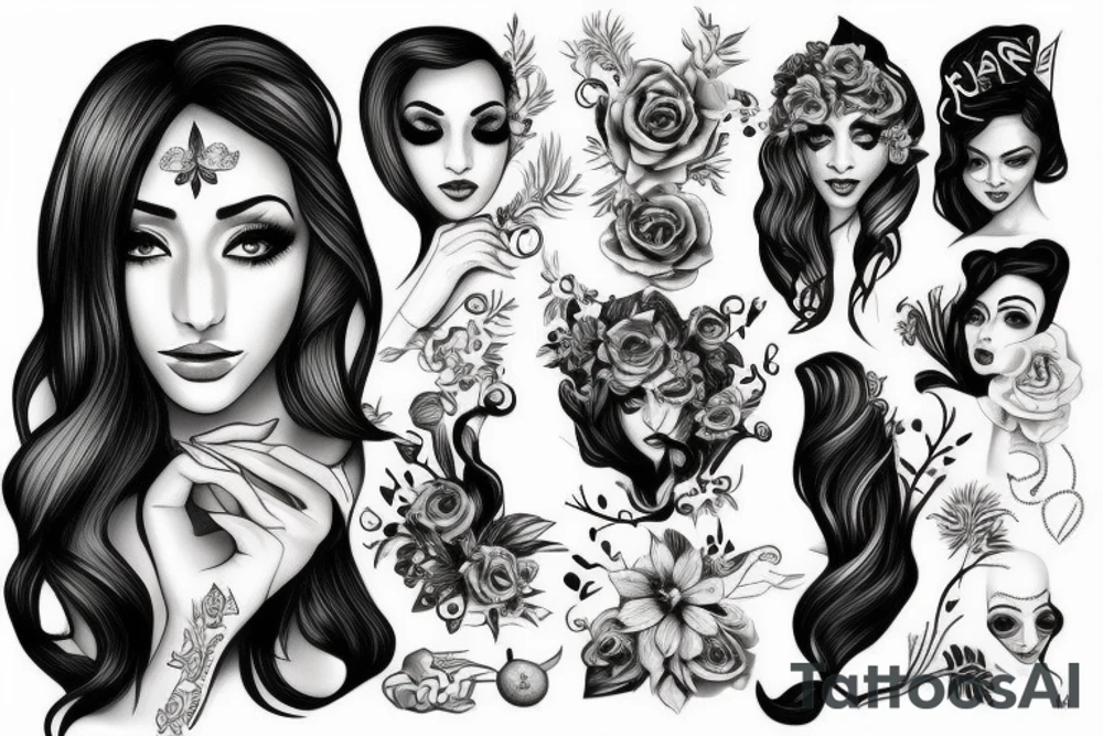 Pegah the  most lovly girl I met tattoo idea