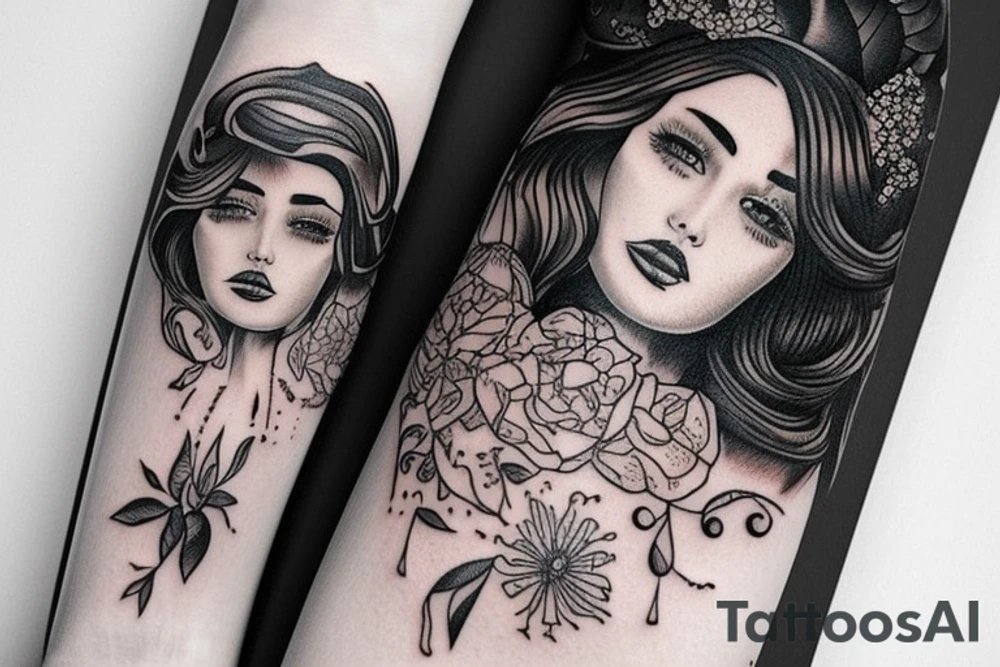 Pegah is the  most lovely girl I met tattoo idea