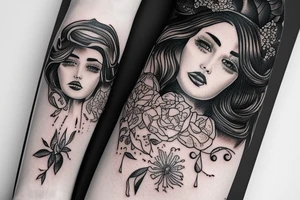 Pegah is the  most lovely girl I met tattoo idea