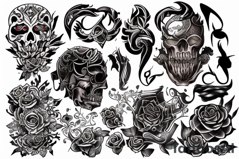 ققنوس tattoo idea