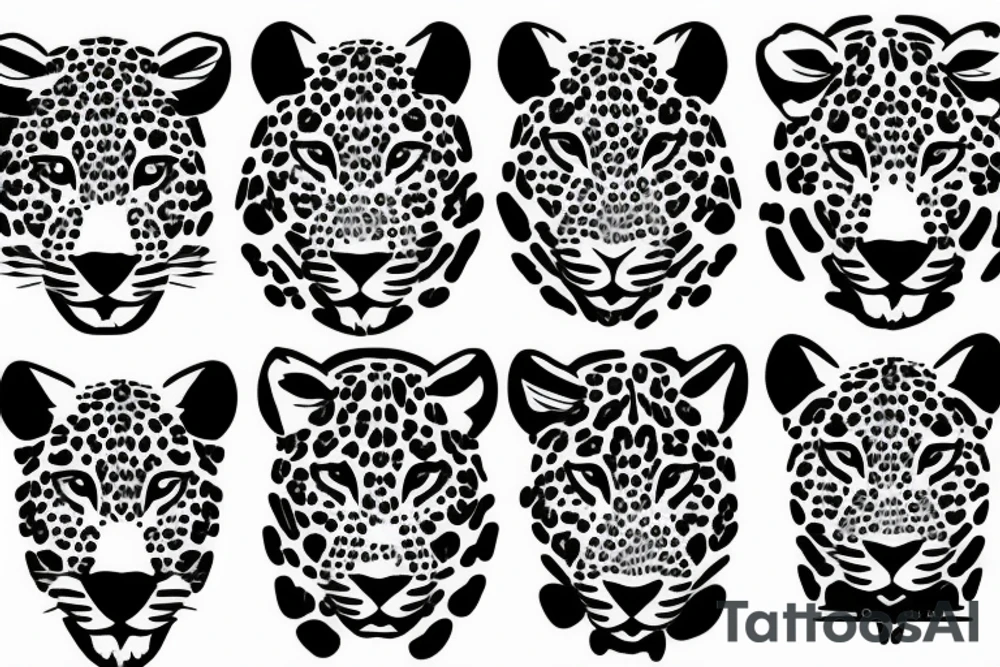 Leopard tattoo idea