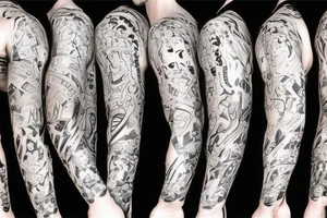 simple guy tattoo idea