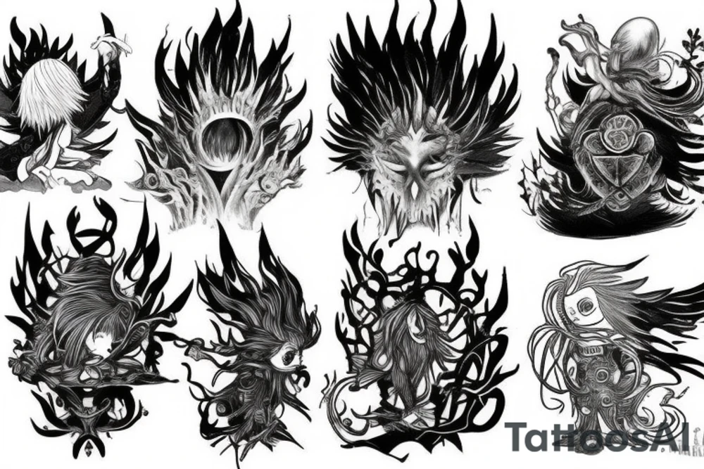 Nameless king tattoo idea