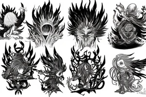 Nameless king tattoo idea