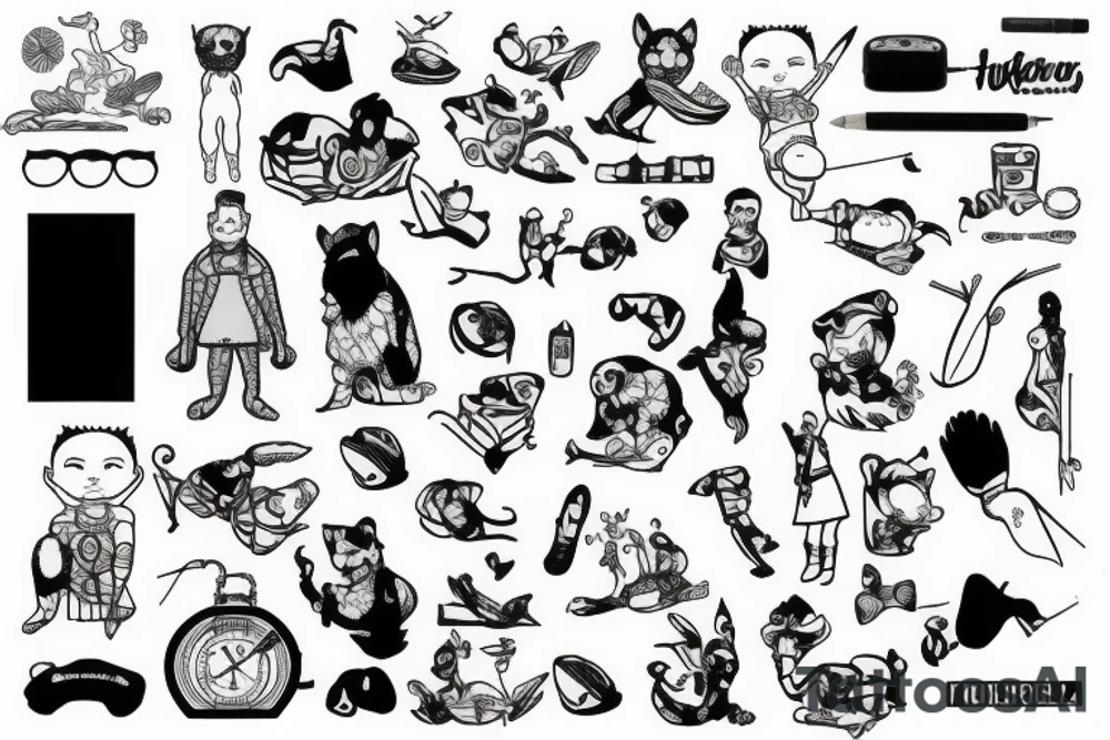 tin tin tattoo idea