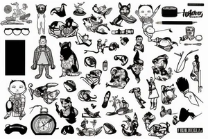 tin tin tattoo idea