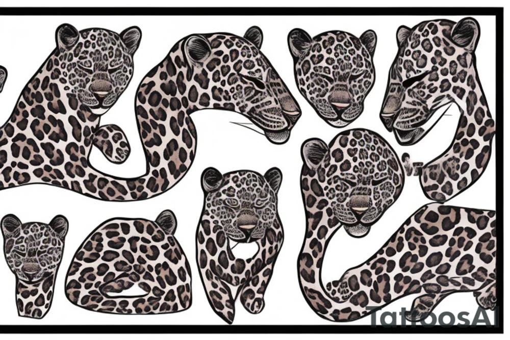 Leopard tattoo idea