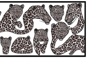 Leopard tattoo idea