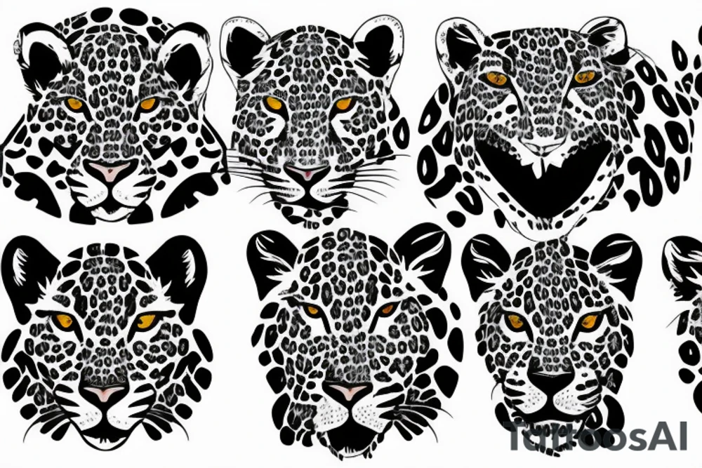 Leopard tattoo idea