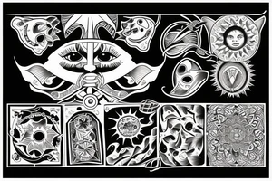 Sun tattoo for my throat (male) tattoo idea