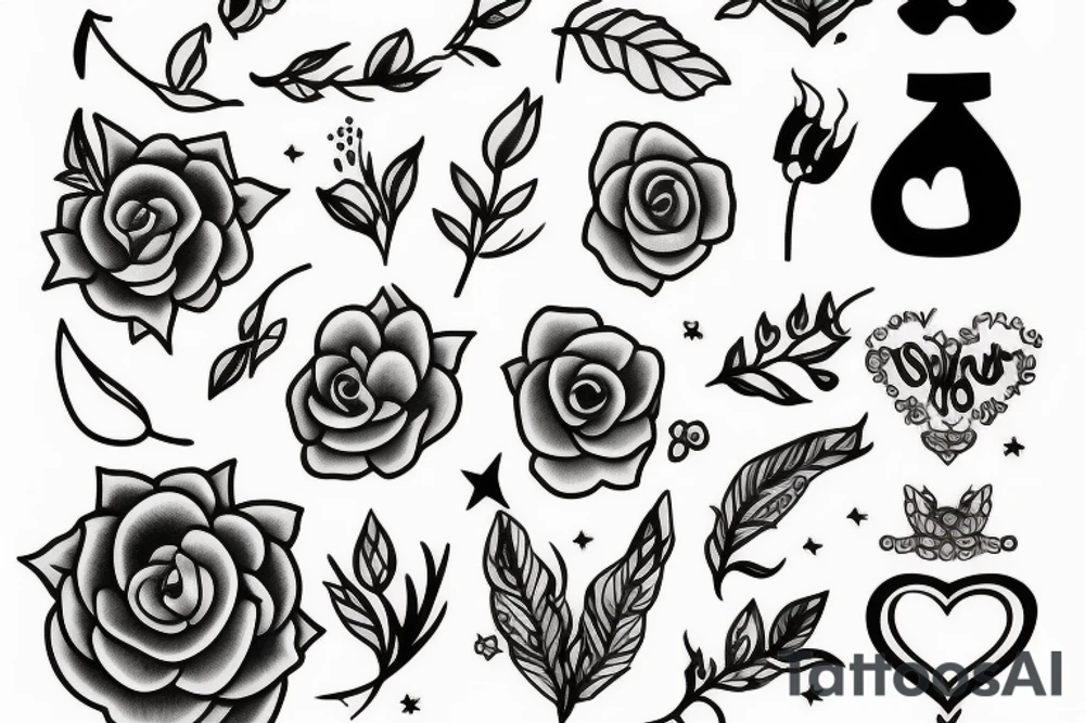 Simple cute tattoo idea