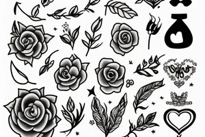 Simple cute tattoo idea