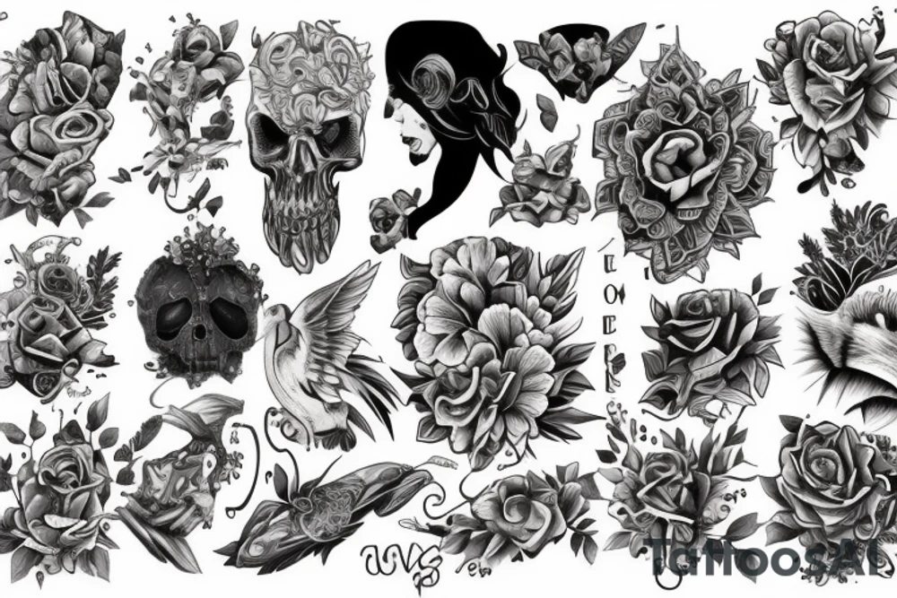 Love uou tattoo idea