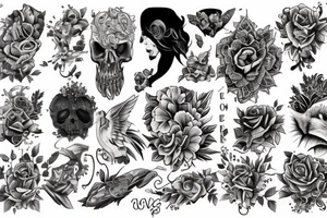Love uou tattoo idea