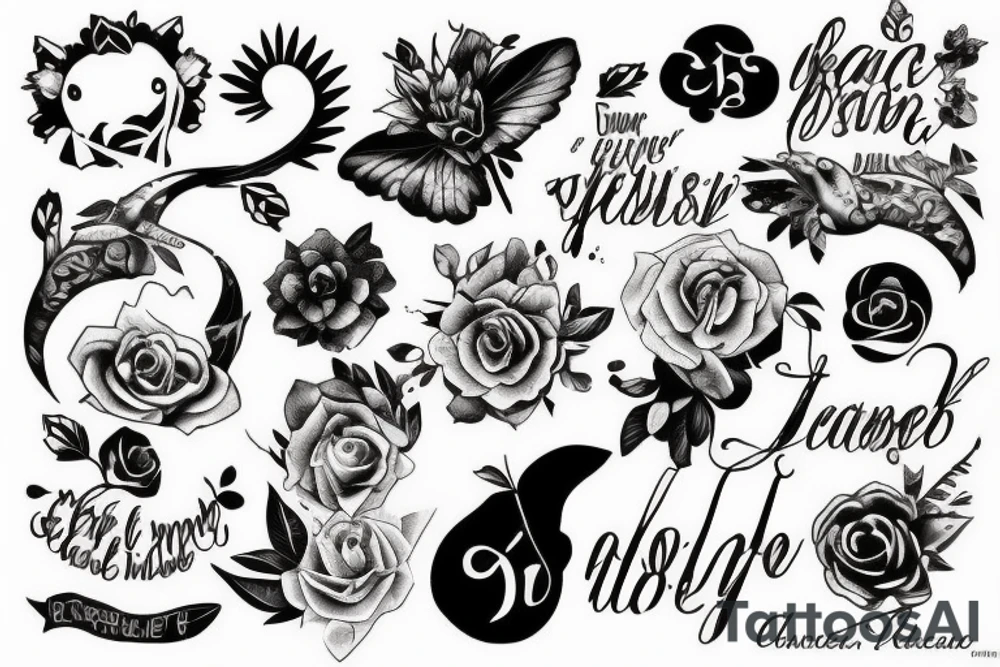 Quote beautiful tattoo idea