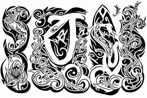 Phil by thai tattoo idea