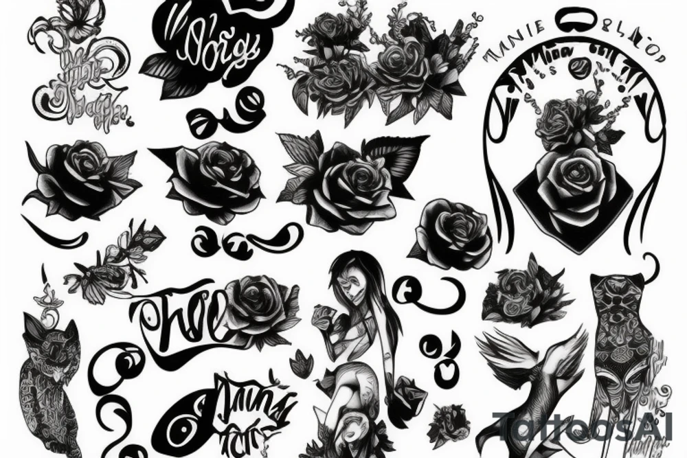 Name is Nina tattoo idea