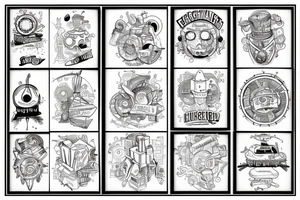 the word ENGINEER tattoo idea