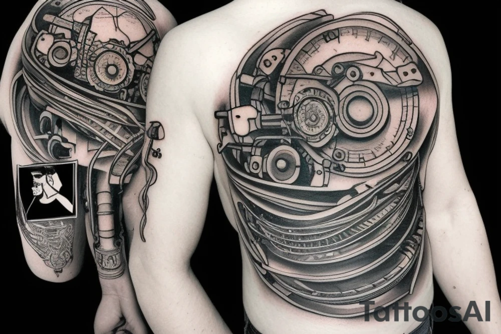 the word ENGINEER tattoo idea