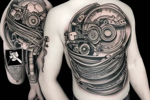 the word ENGINEER tattoo idea