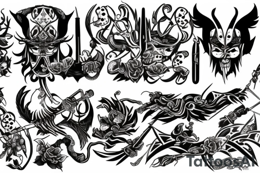 Warrior tattoo idea