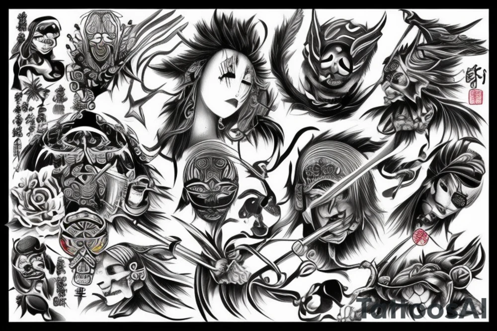 Warrior tattoo idea